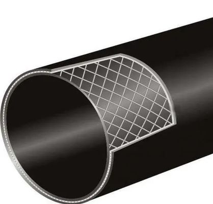 Acciaio sotterraneo Mesh Wire Reinforced del tubo della caditoia dell'HDPE di De360mm