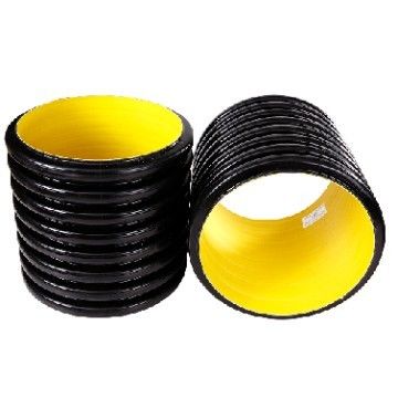 Tubo SN4 SN8 di drenaggio della parete del gemello ISO9001 resistente all'acido